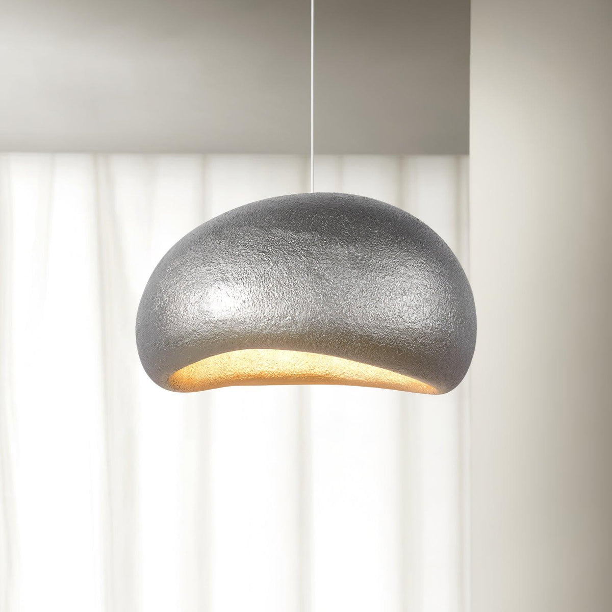 Auralune Pendant Light – Modern Wabi-Sabi Ceiling Lamp for Living Spaces