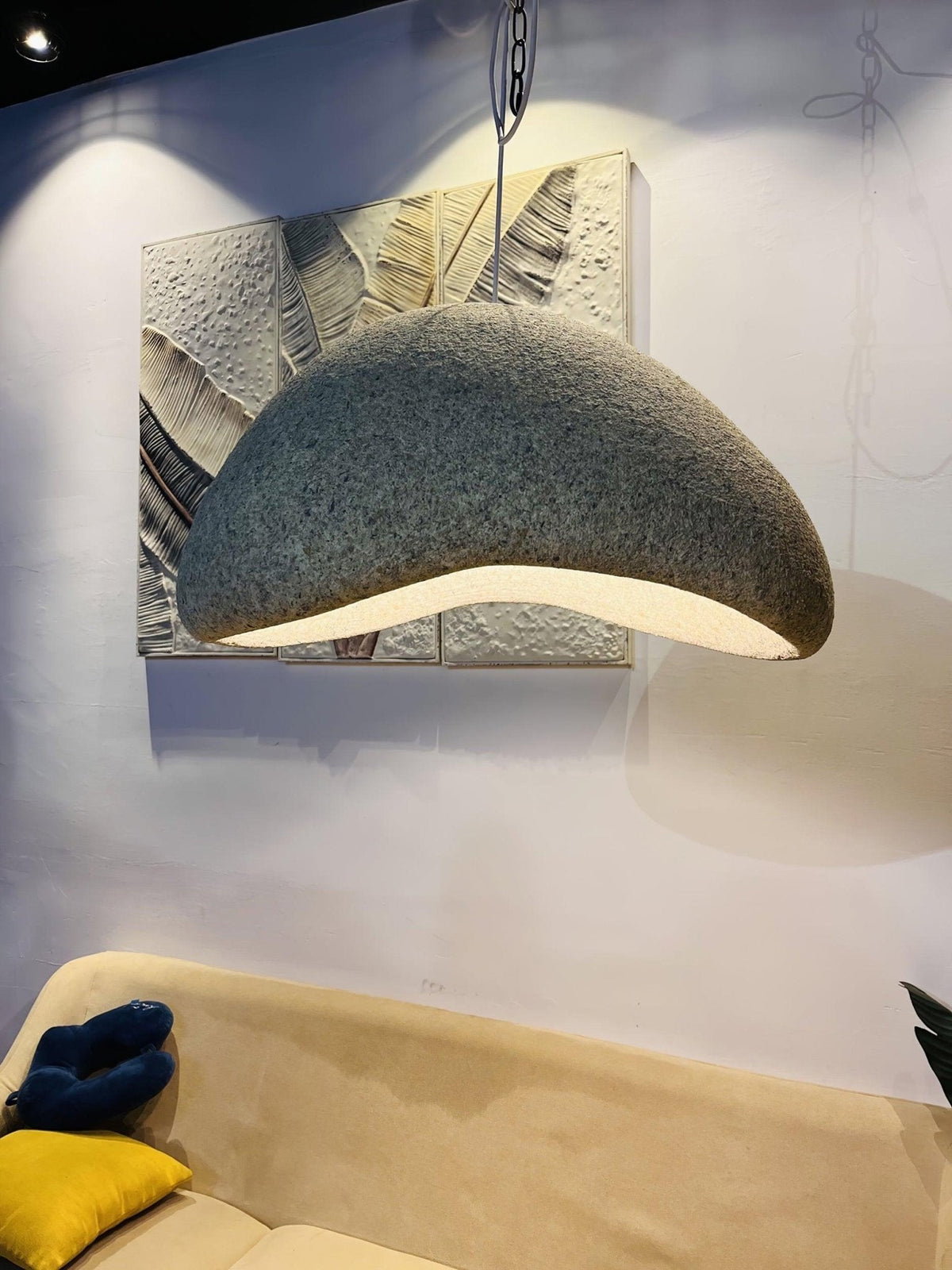 Tsukiyo Cloud Pendant Light – Wabi-Sabi Sculptural Ceiling Lamp