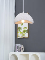Tsukiyo Cloud Pendant Light – Wabi-Sabi Sculptural Ceiling Lamp