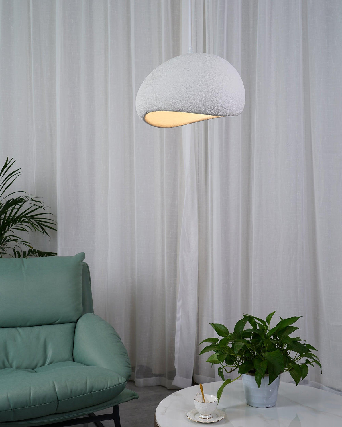 Nubia Cloud Sculptural LED Pendant Light, Modern Designer Ceiling Lamp