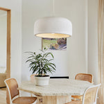 Aether Dome Cloud Pendant Light – Modern Resin & Metal Ceiling Lamp