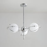 Kittelson Modern Glass and Metal Chandelier for Dining Room and Living Room
