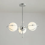 Kittelson Modern Glass and Metal Chandelier for Dining Room and Living Room