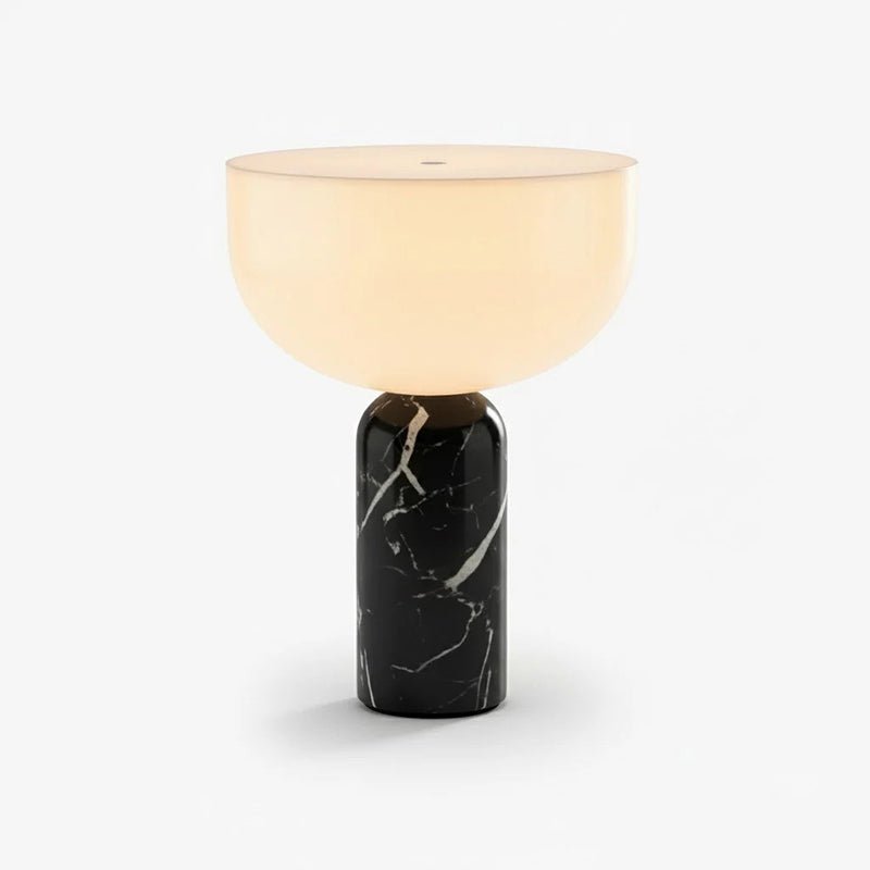 Arno Sphere Marble Table Lamp – Modern Sculptural LED Desk Light