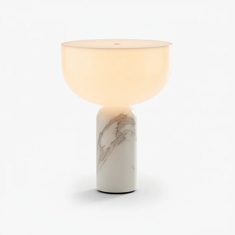 Arno Sphere Marble Table Lamp – Modern Sculptural LED Desk Light