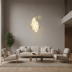 Koi Sculptural LED Chandelier for Dining Room and Living Room