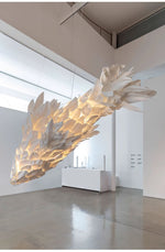 Koi Sculptural LED Chandelier for Dining Room and Living Room