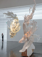 Koi Sculptural LED Chandelier for Dining Room and Living Room