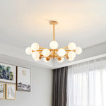 Kozan Wooden Chandelier – Sculptural Modern Pendant Light for Dining Room and Living Room