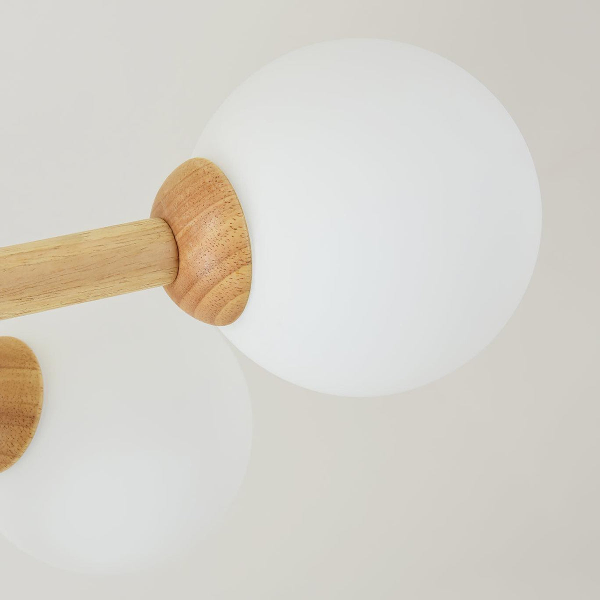 Kozan Wooden Chandelier – Sculptural Modern Pendant Light for Dining Room and Living Room