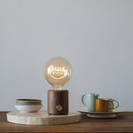 Kuitt Smiley Built In Battery Table Lamp