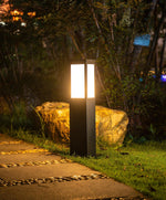 Kuzco Solar Bollard Light – Architectural Outdoor Post Lamp in Black