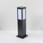 Kuzco Solar Bollard Light – Architectural Outdoor Post Lamp in Black