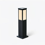 Kuzco Solar Bollard Light – Architectural Outdoor Post Lamp in Black