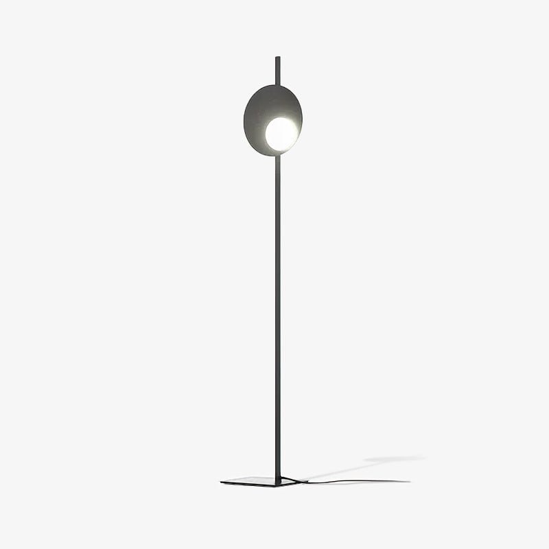 Kwic Modern LED Floor Lamp with Glass Diffuser for Living Room