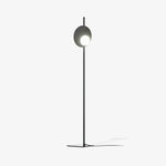 Kwic Modern LED Floor Lamp with Glass Diffuser for Living Room