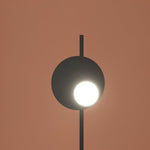 Kwic Modern LED Floor Lamp with Glass Diffuser for Living Room