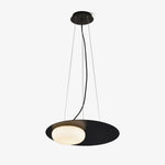Kwic Modern LED Pendant Light in Glass and Iron for Living Spaces