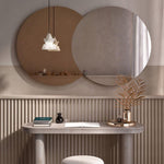 LAB S18 Alabaster Pendant Light – Modern Minimalist Ceiling Lamp
