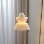 LAB S18 Alabaster Pendant Light – Modern Minimalist Ceiling Lamp