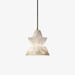 LAB S18 Alabaster Pendant Light – Modern Minimalist Ceiling Lamp