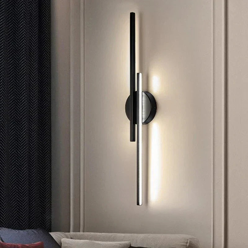 Led Atmosphere Laden Corridor Double Straight Line Wall Lamps