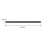 Linear LED Wall Sconce in Matte Black | Modern Minimalist Lighting