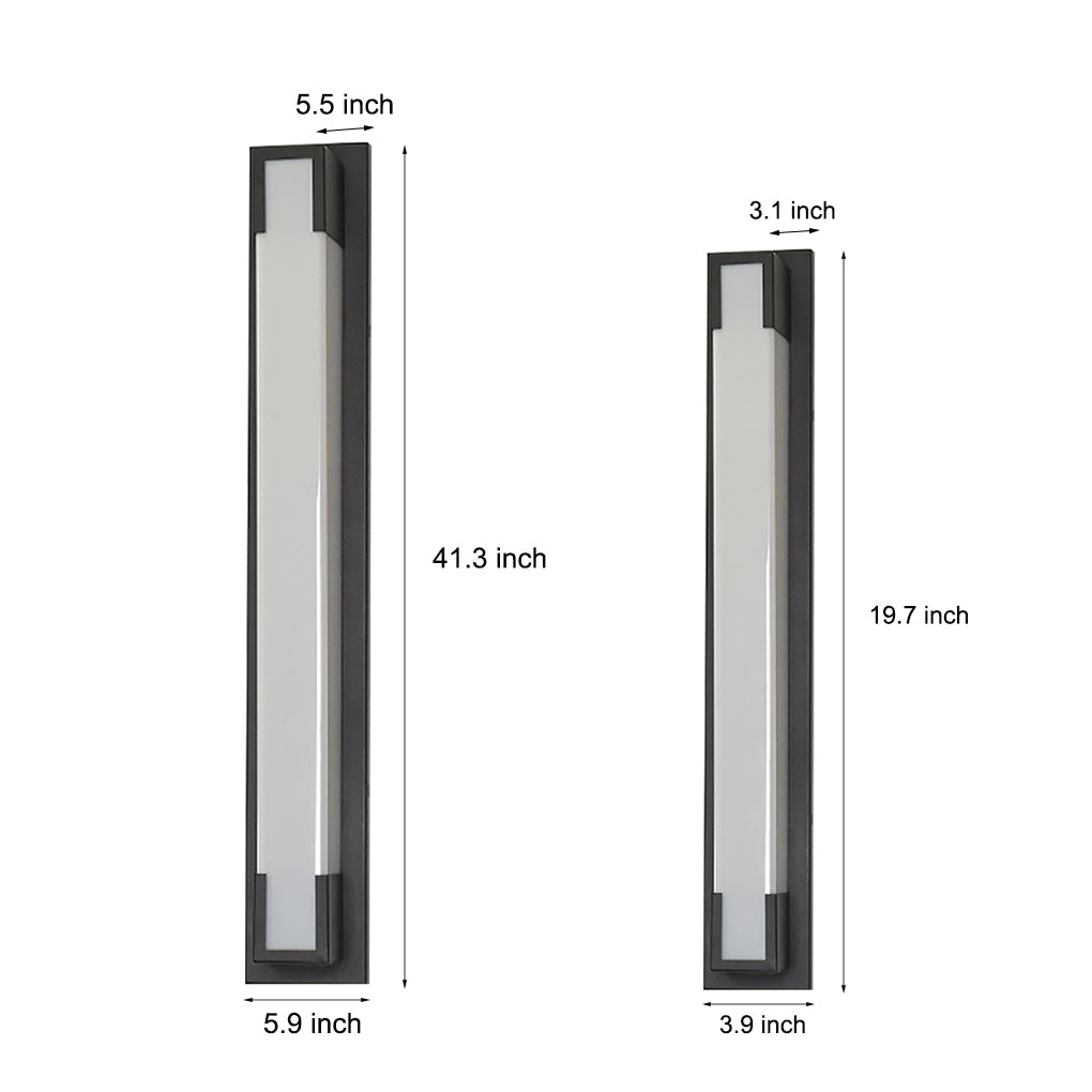 Modern Minimalist Exquisite Outdoor Waterproof Led Decorative Courtyard Wall Lamp