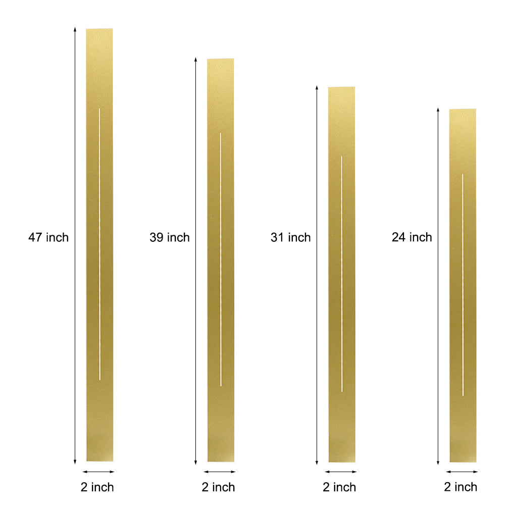 Minimalist Three Color Dimming Led Wall Light For Bedroom Bedside Background Wall
