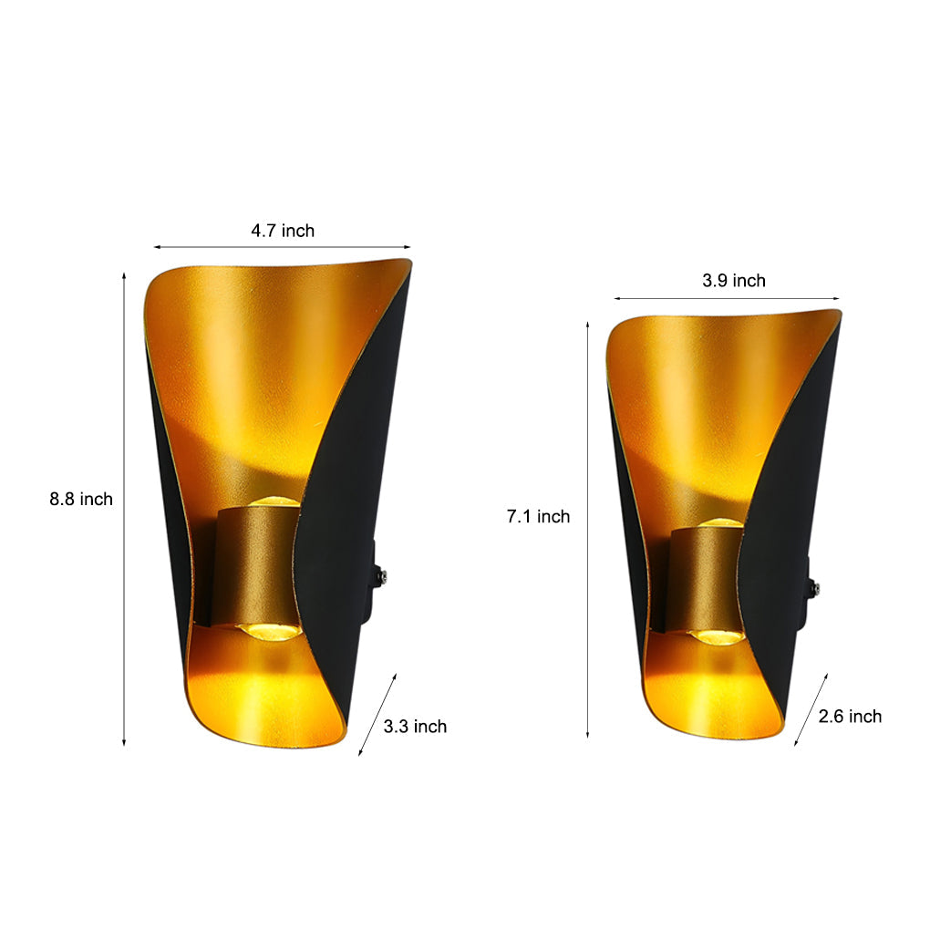 Unique Creative Up And Down Lights Outdoor Wall Lights Waterproof Wall Sconces Wall Lamp