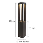 Waterproof Outdoor Post Lights Pole Lamp Garden Lights Patio Lights Landscape Lighting