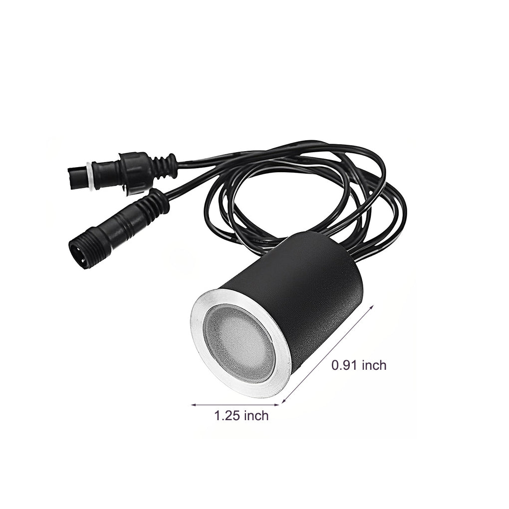 Led Recessed Deck Stair Lights Outdoor Step Lights Garden Lights In Ground Lights