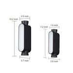 Up And Down Lights Black Modern Outdoor Wall Sconce