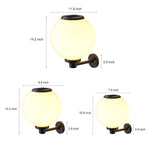 Round Modern Solar Wall Light Li002004