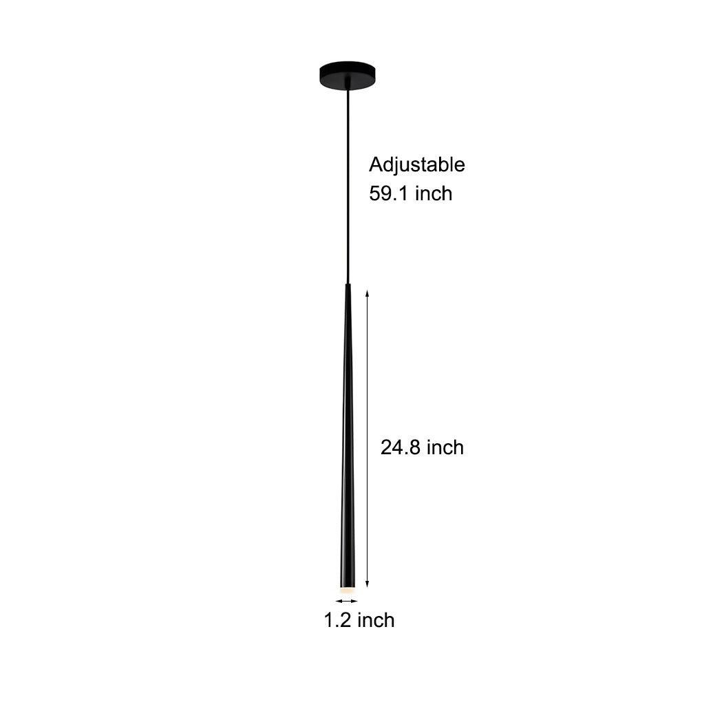 Conical Long Tube Design Kitchen Island Lighting Li002240