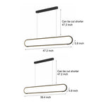 Strip Led Modern Ceiling Lamp Li002309