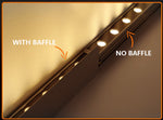 Linear Up Led Outdoor Wall Washer Lights Wall Landscape Lamp With Baffle