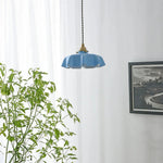 Nordic Modern Flower Glass Pendant Light