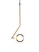 L Shaped Pendant Light