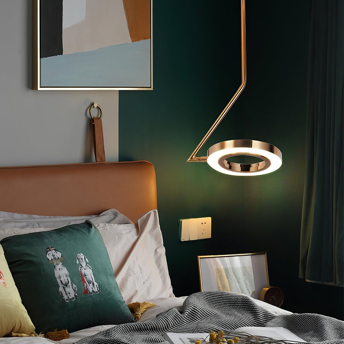 L Shaped Pendant Light