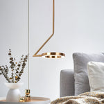 L Shaped Pendant Light