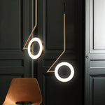 L Shaped Pendant Light