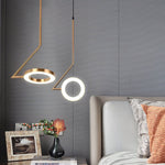 L Shaped Pendant Light