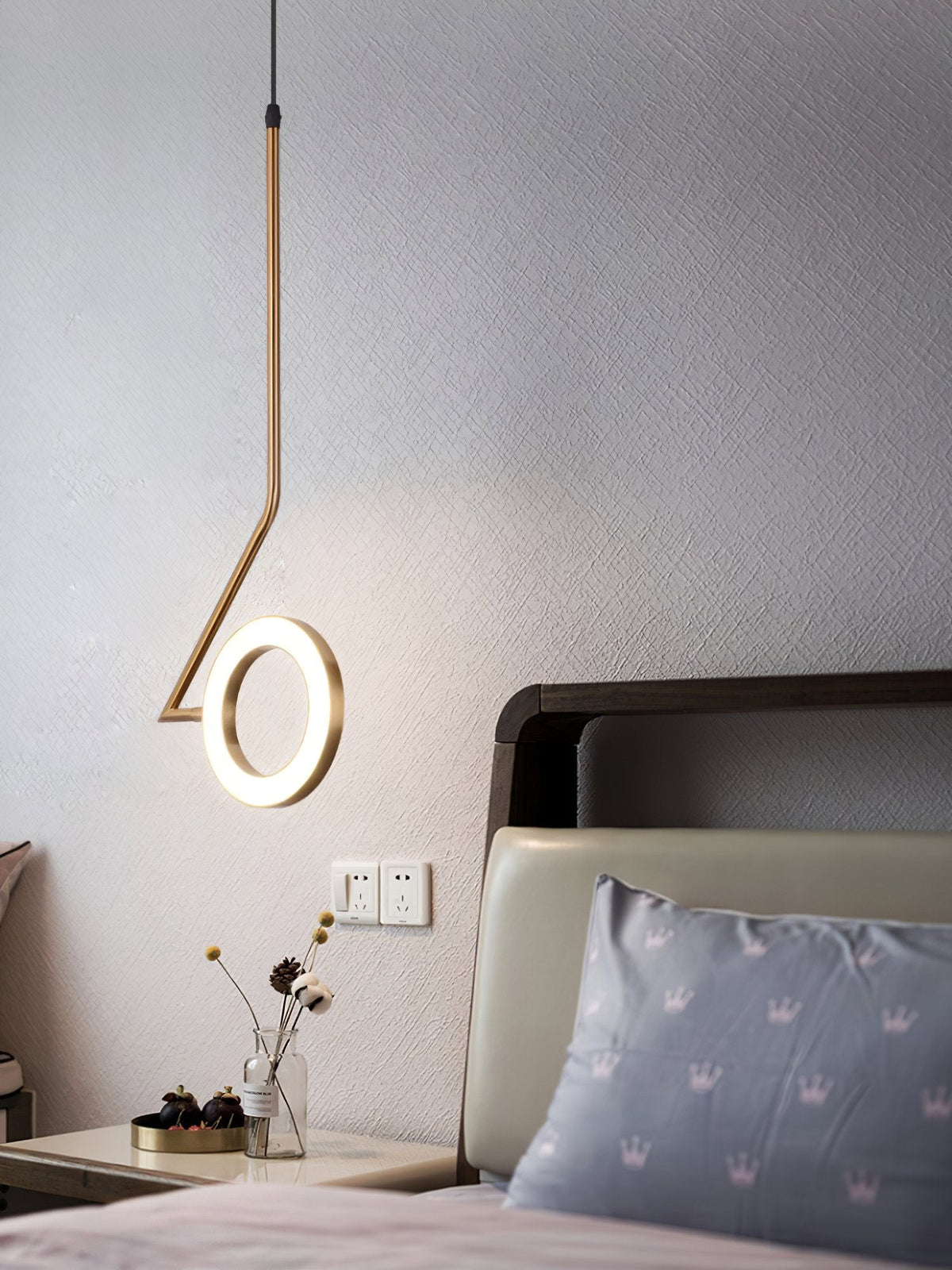 L Shaped Pendant Light