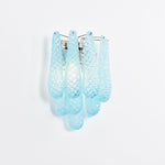 Lagoon Bloom Wall Sconce – Hand-Blown Glass Floral Wall Light for Modern Interiors