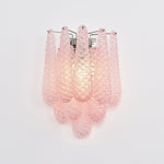 Lagoon Bloom Wall Sconce – Hand-Blown Glass Floral Wall Light for Modern Interiors
