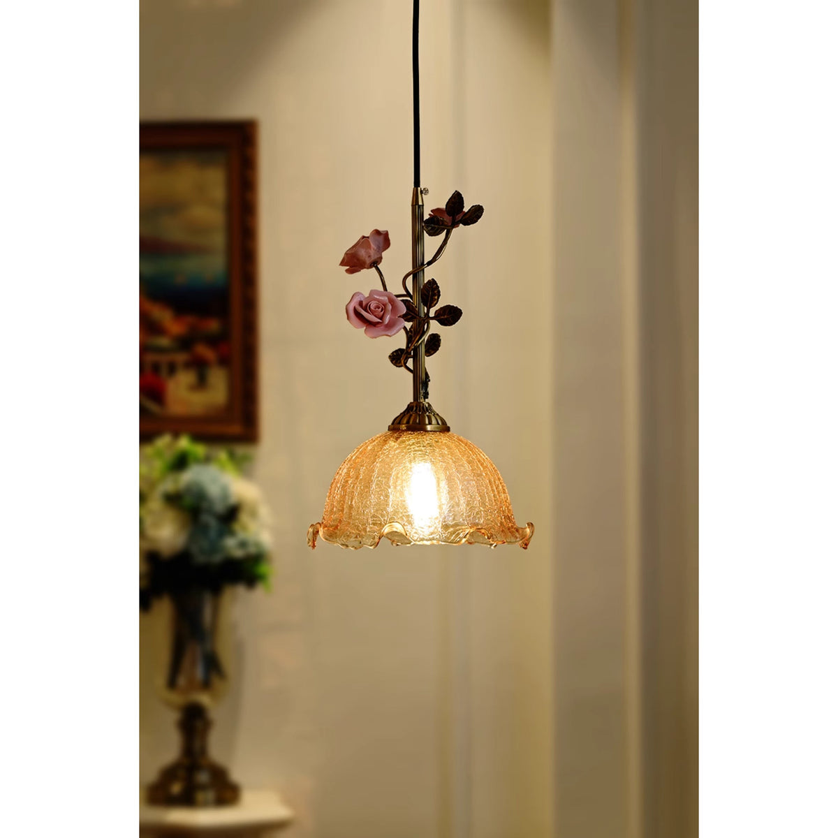 lalique-rose-glass-pendant-lamp
