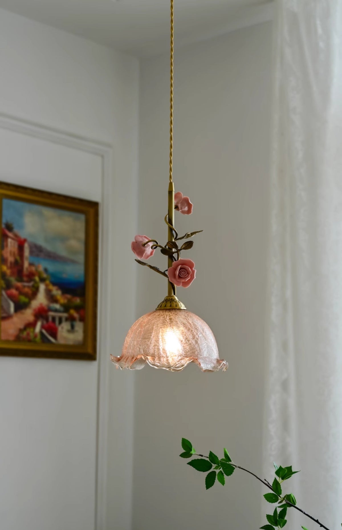 lalique-rose-glass-pendant-lamp