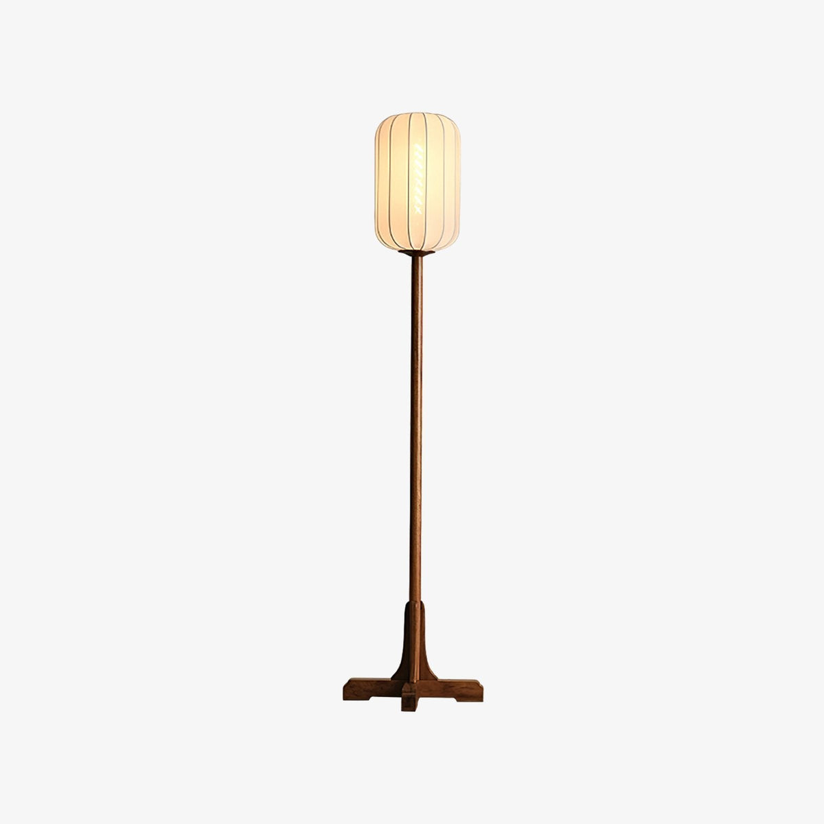Lantern Cloth Art Floor Lamp