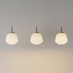 Lantern Faceted Pendant Light